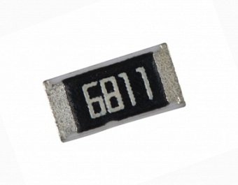 RC1206FR-076M2L, Толстопленочный ЧИП-резистор 1206 6.2МОм ±1% 0.25Вт -55°С...+155°С