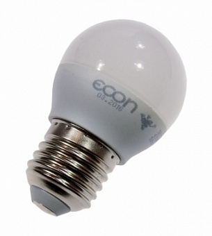 ECON LED P, Лампа св.диодная. E27 5Вт 4200К P45 ES 75020